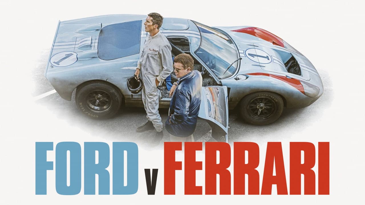 Ford v Ferrari — backdrops with title 1