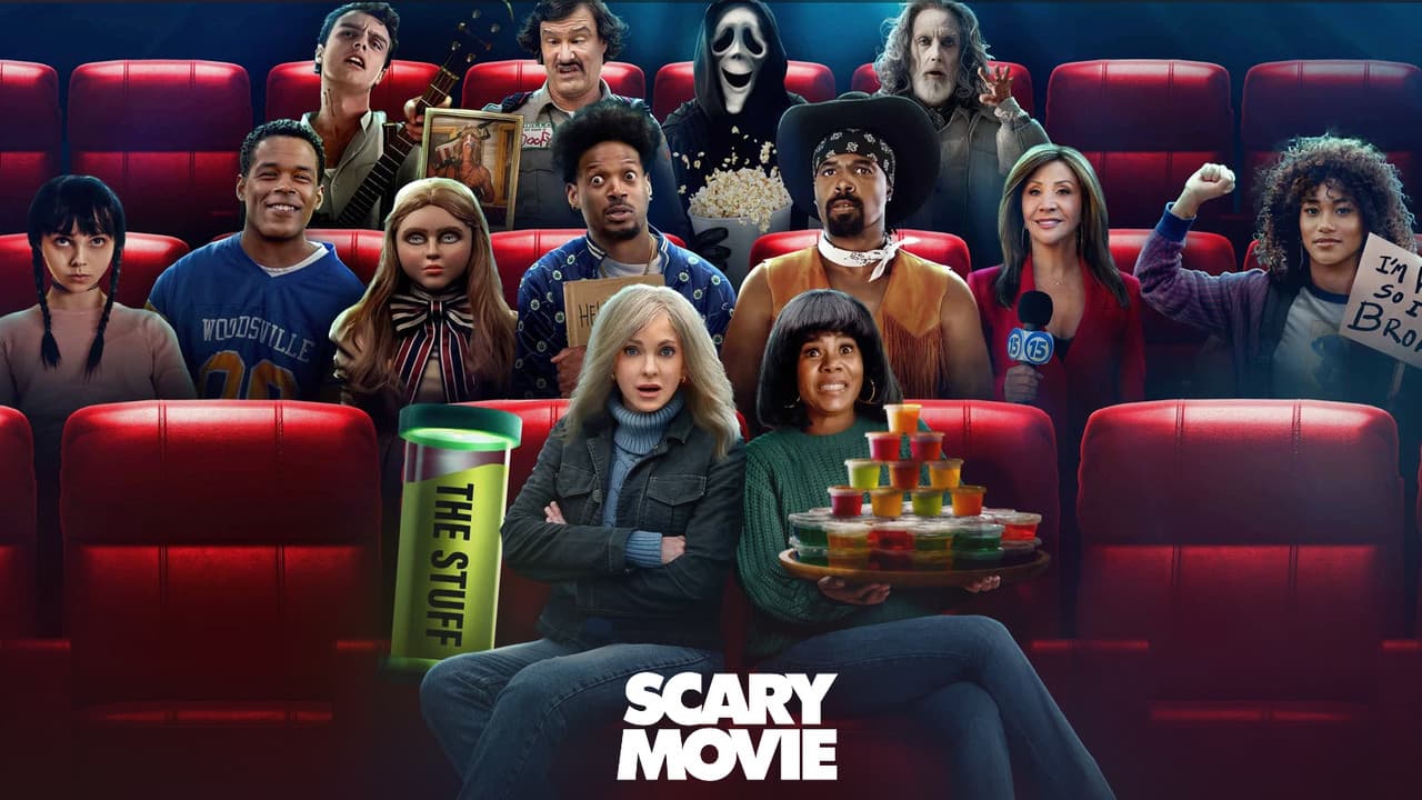 Scary Movie — backdrops with title 6