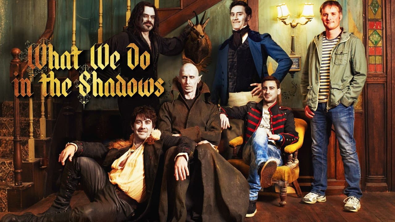 What We Do in the Shadows — backdrops with title 1