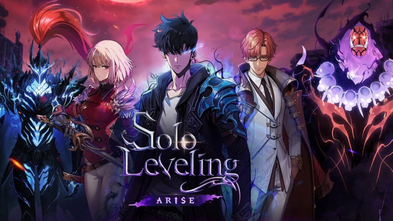 Solo Leveling — backdrops with title 8