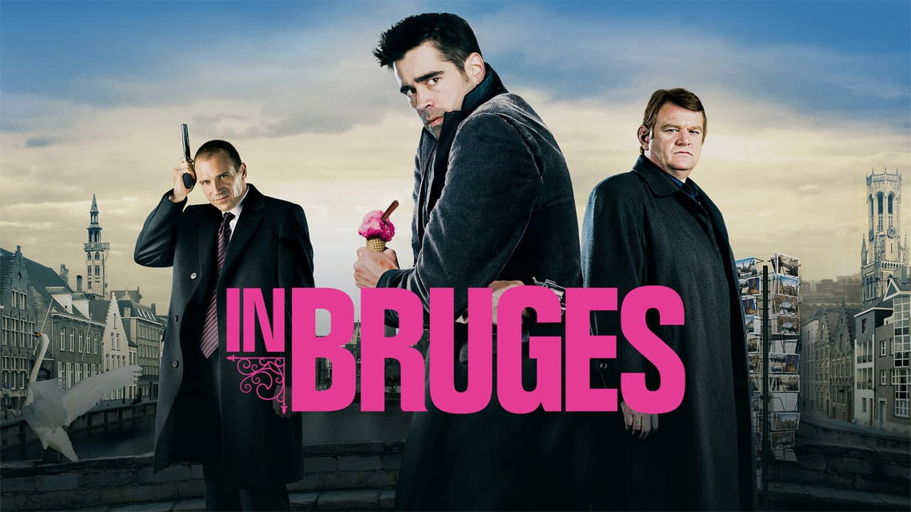 In Bruges — backdrops with title 1