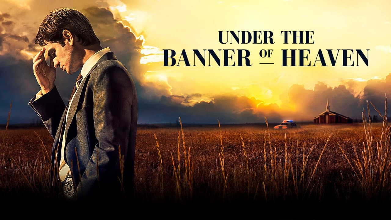 Under the Banner of Heaven — backdrops with title 3