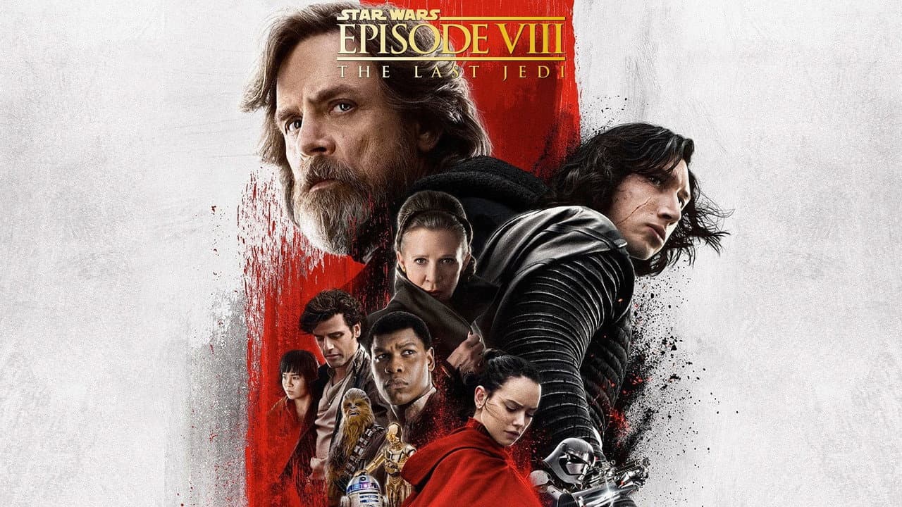 Star Wars: The Last Jedi — backdrops with title 3