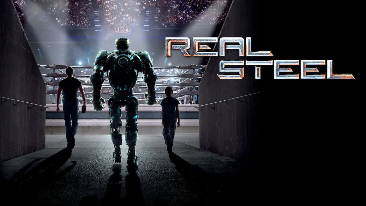 Real Steel — backdrops with title 1