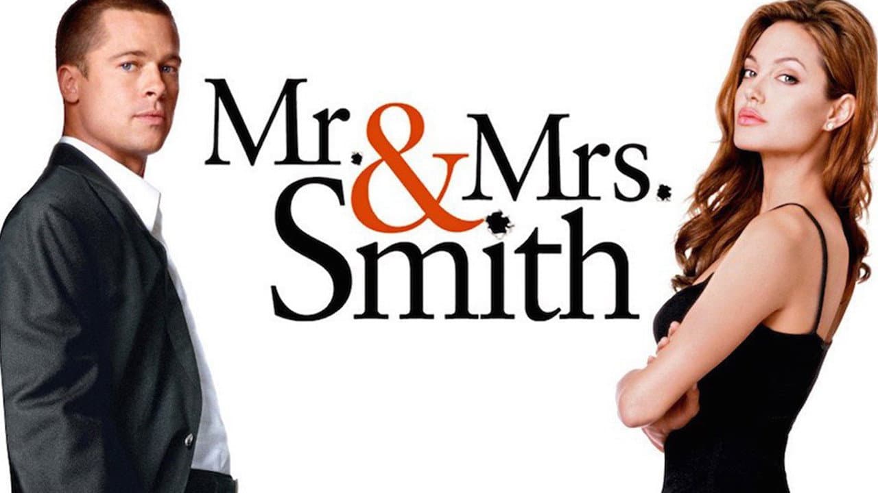 Mr. & Mrs. Smith — backdrops with title 2