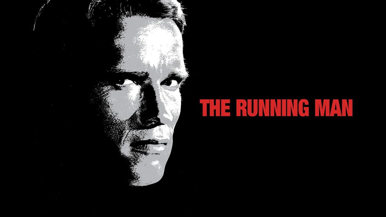 The Running Man — backdrops with title 1