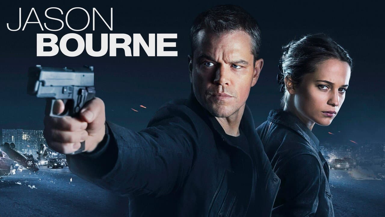 Jason Bourne — backdrops with title 5