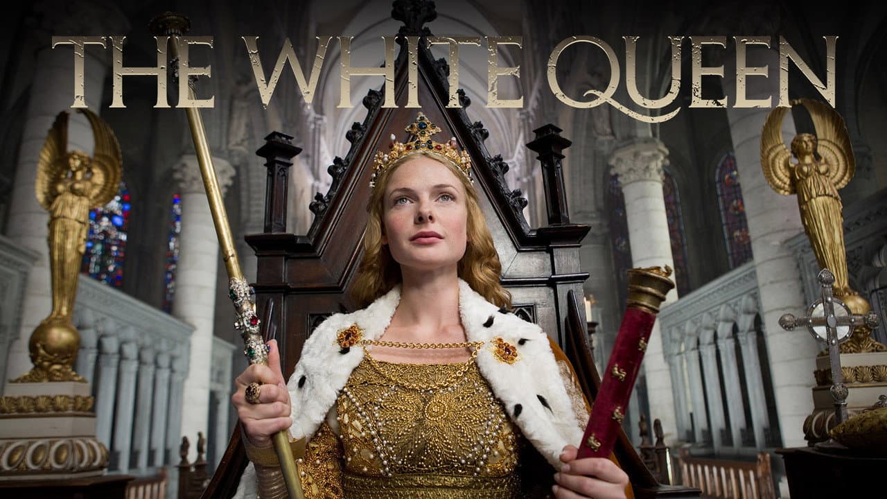 The White Queen — backdrops with title 2