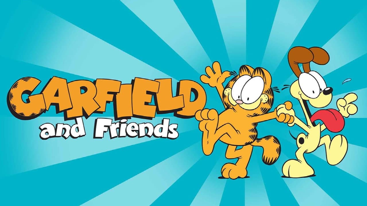 Garfield and Friends — backdrops with title 1