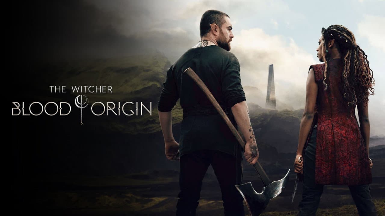 The Witcher: Blood Origin — backdrops with title 1
