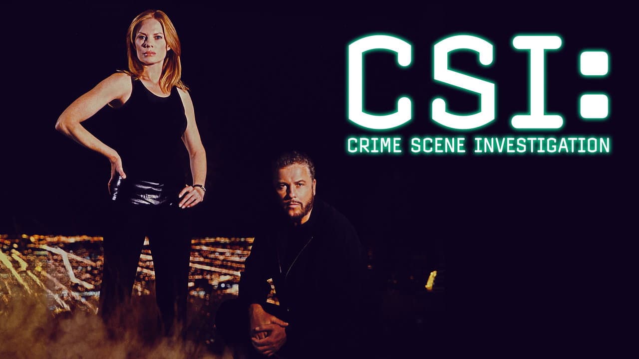CSI: Crime Scene Investigation — backdrops with title 2