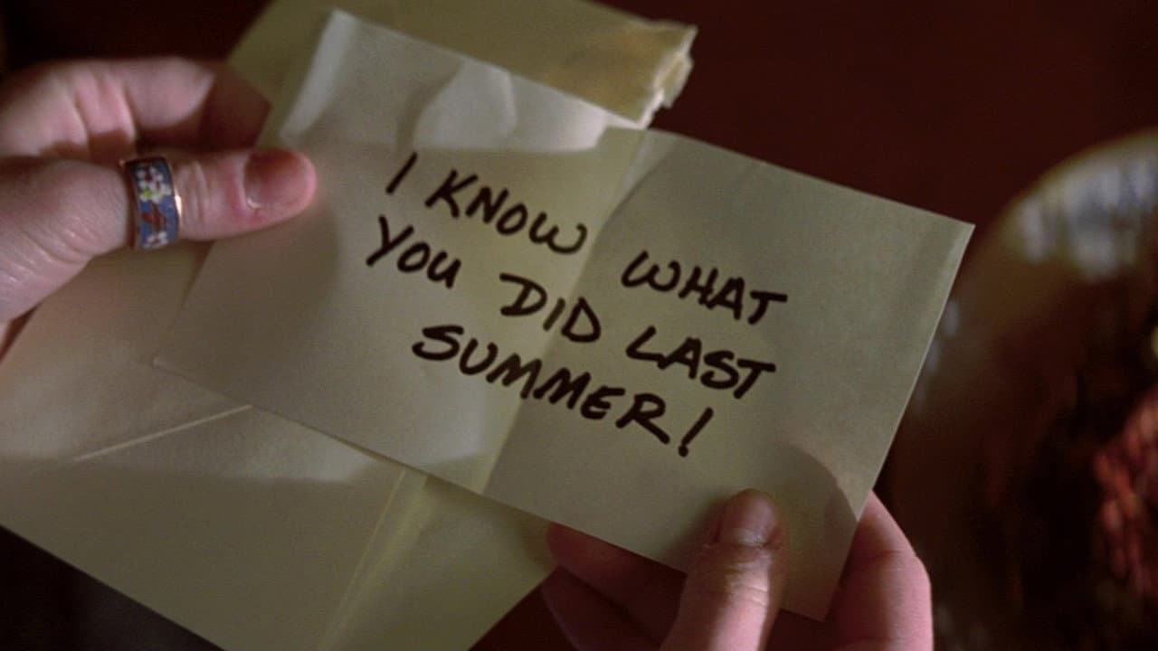 I Know What You Did Last Summer — backdrops with title 5