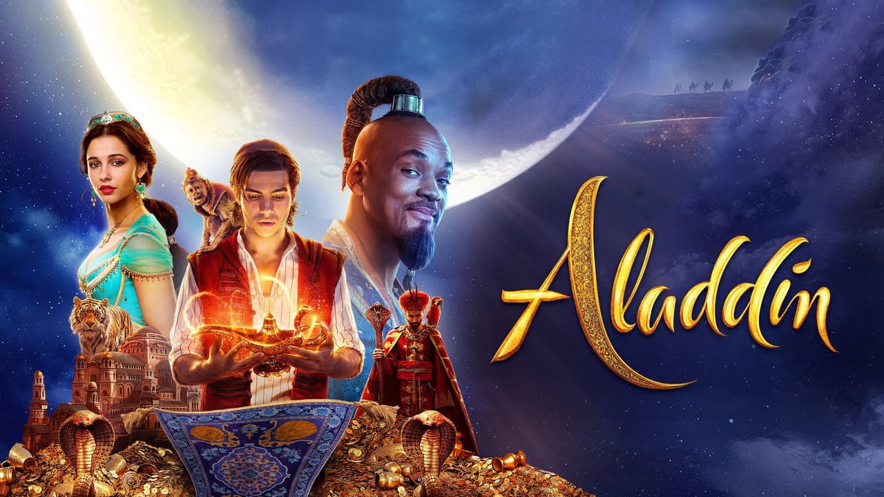 Aladdin — backdrops with title 2