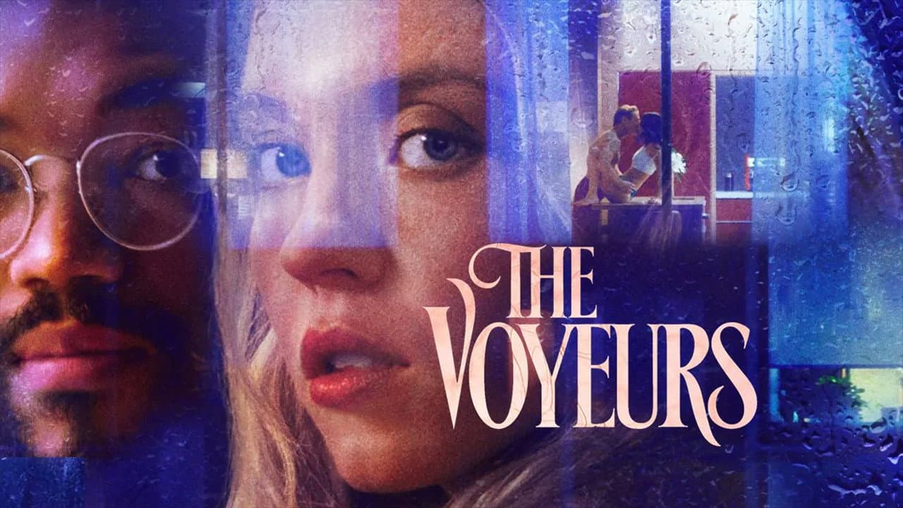 The Voyeurs — backdrops with title 2