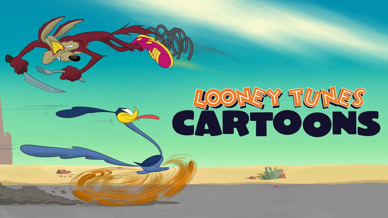 Looney Tunes Cartoons — backdrops with title 4
