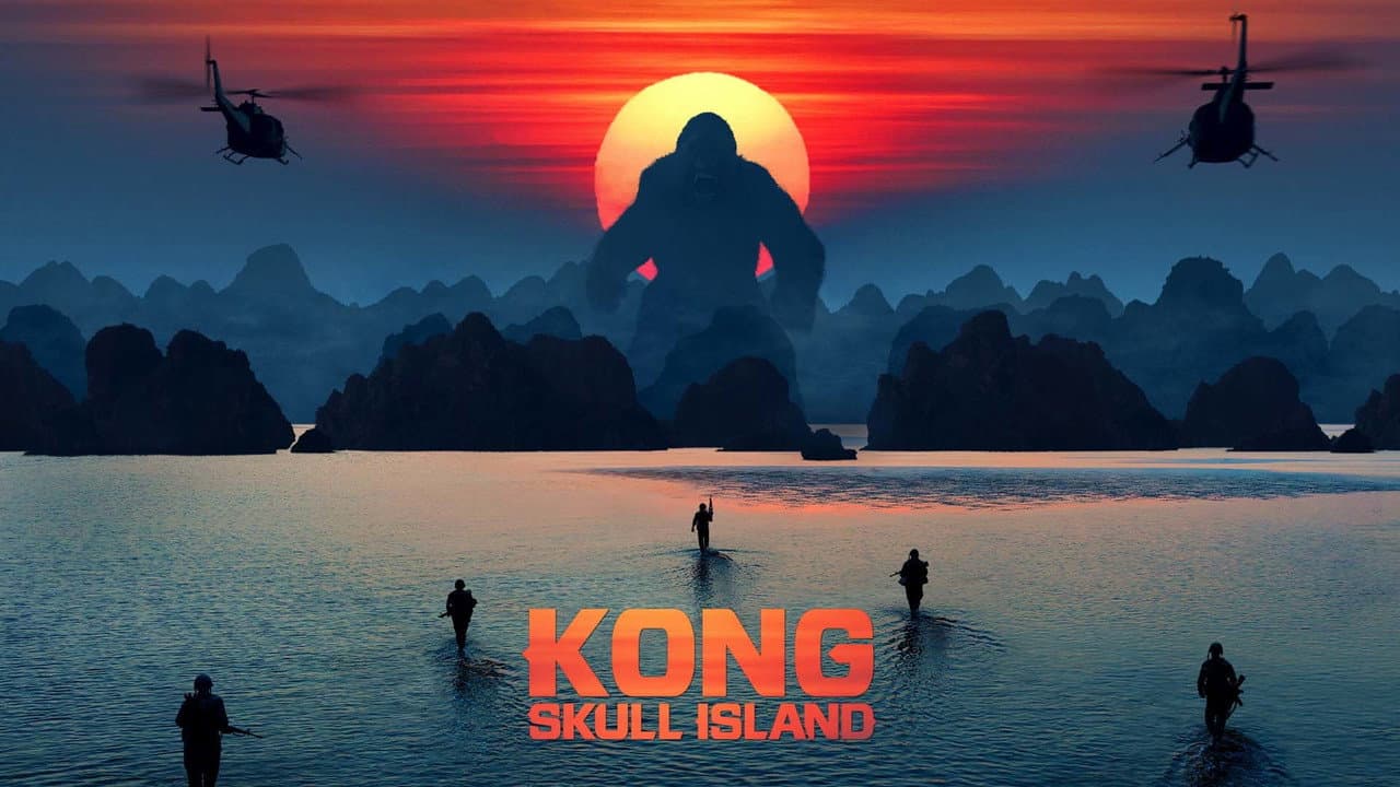 Kong: Skull Island — backdrops with title 4
