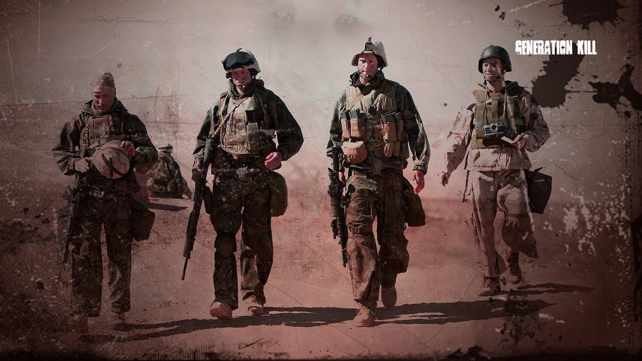 Generation Kill — backdrops with title 3