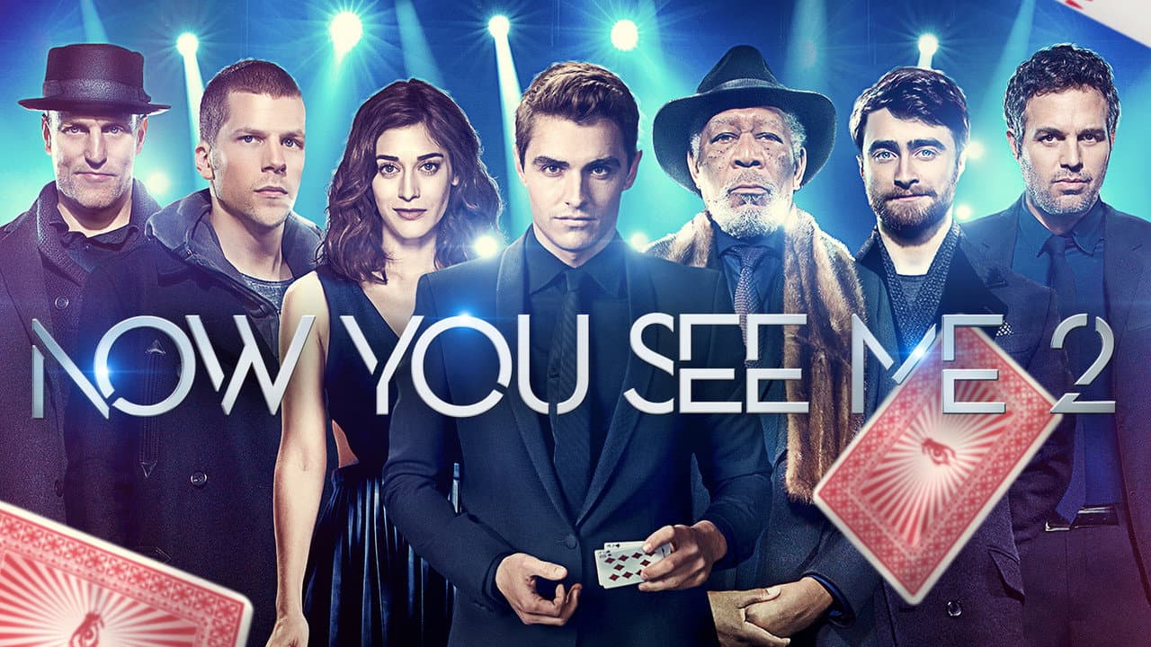 Now You See Me 2 — backdrops with title 2