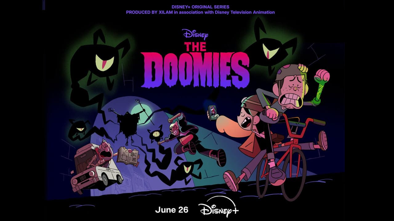The Doomies — backdrops with title 2