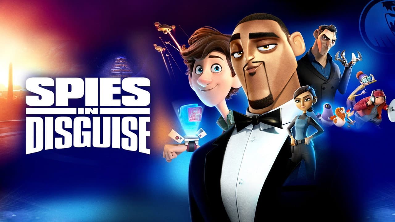 Spies in Disguise — backdrops with title 5