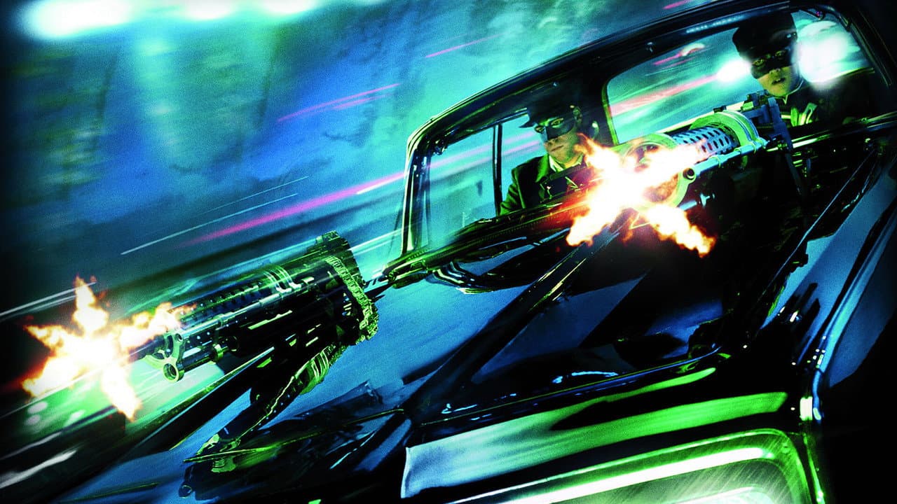The Green Hornet — backdrops 2
