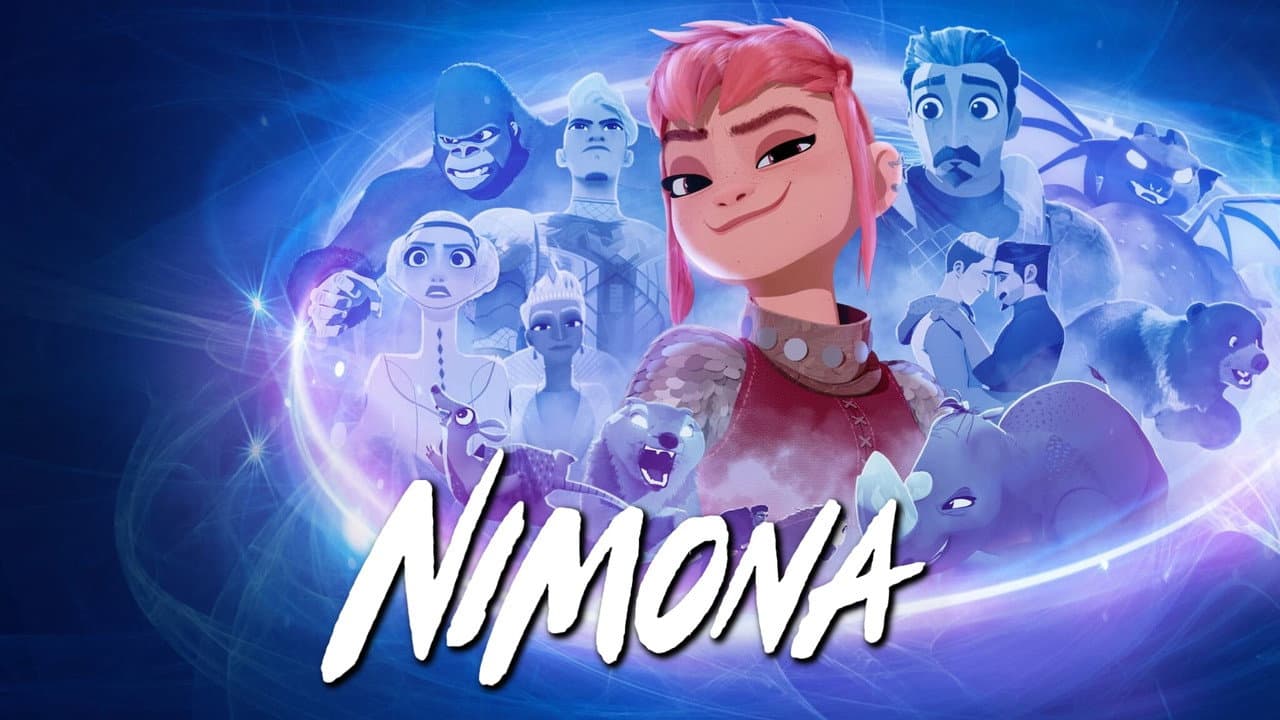 Nimona — backdrops with title 6