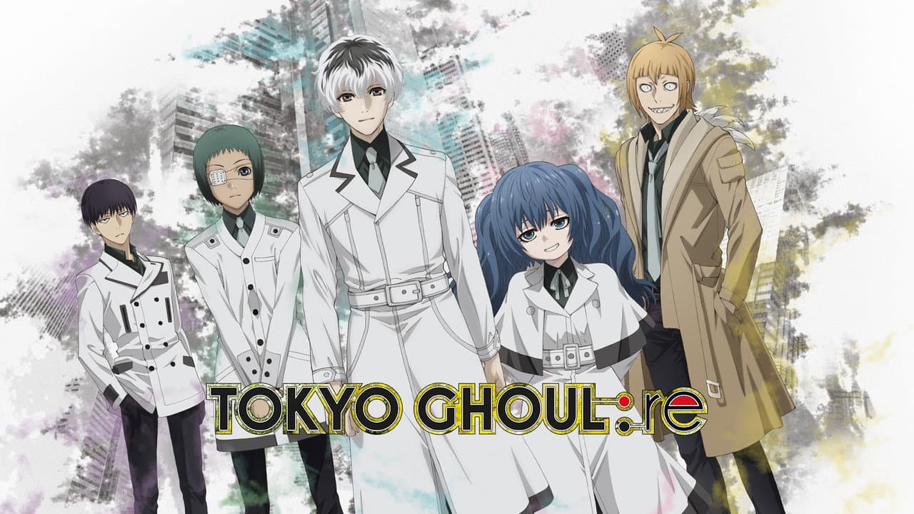 Tokyo Ghoul — backdrops with title 4