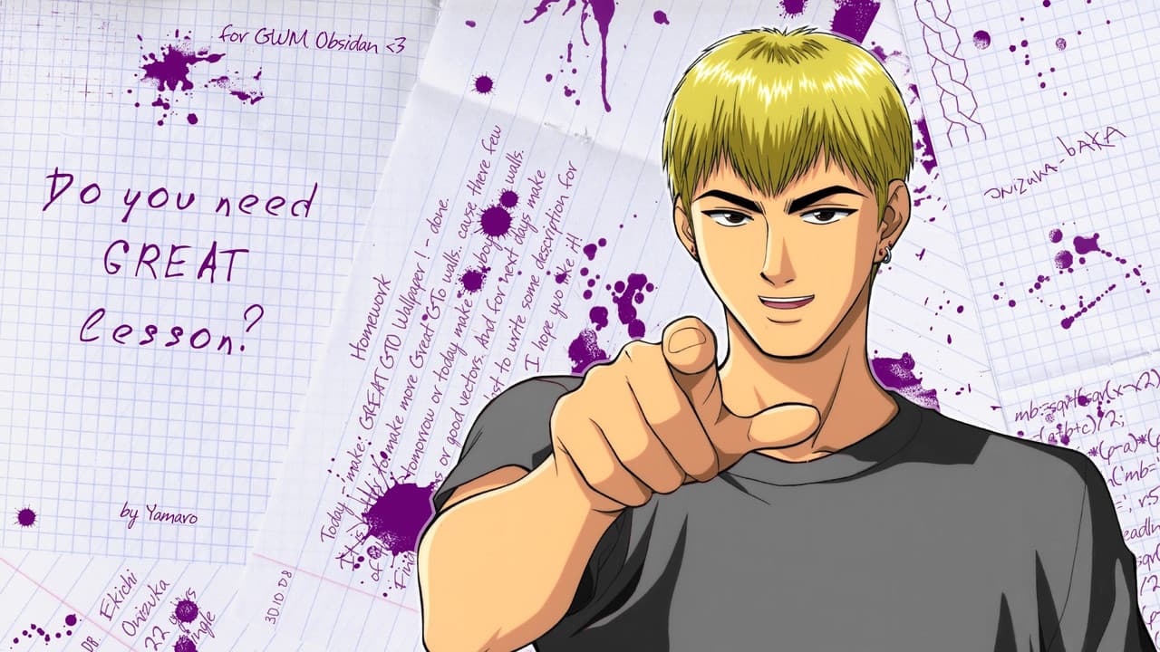 Great Teacher Onizuka — backdrops with title 1