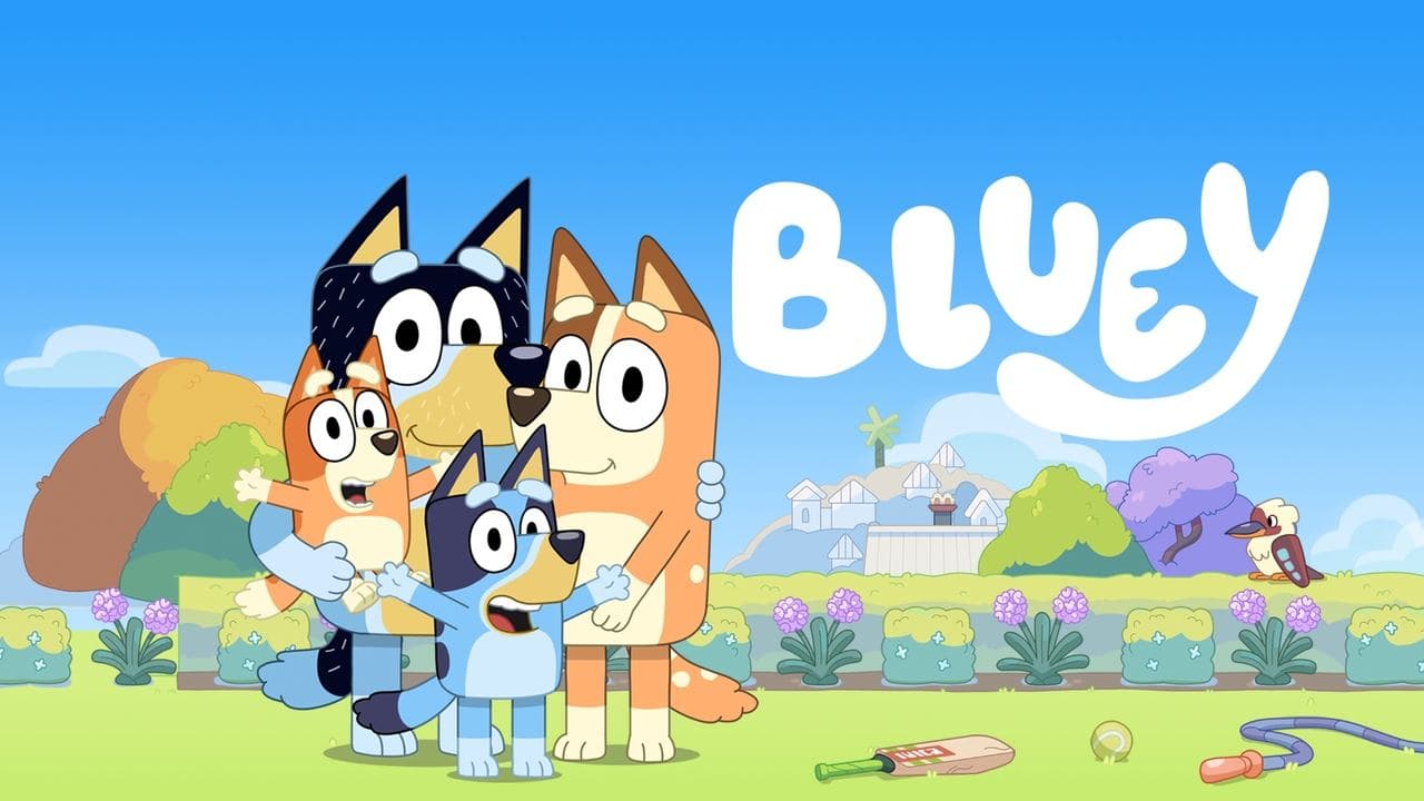 Bluey — backdrops with title 5