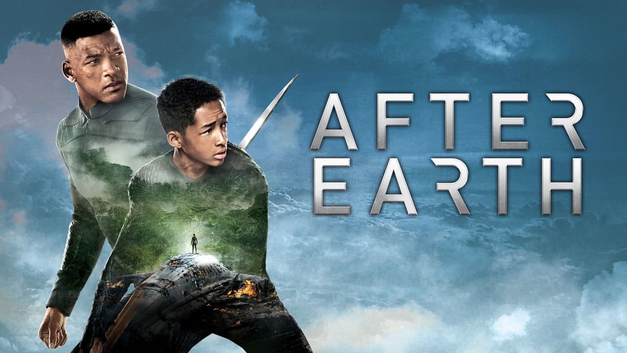 After Earth — backdrops with title 1