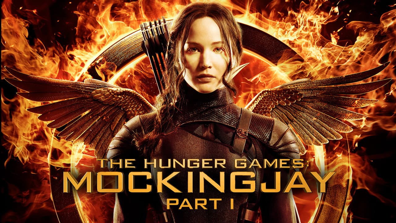 The Hunger Games: Mockingjay - Part 1 — backdrops with title 7