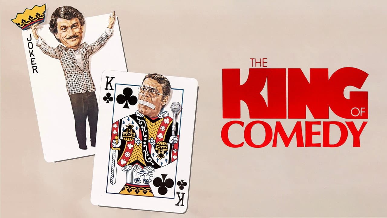 The King of Comedy — backdrops with title 1