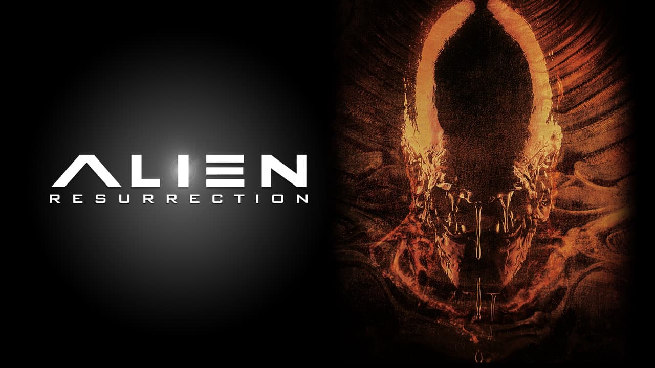 Alien Resurrection — backdrops with title 1