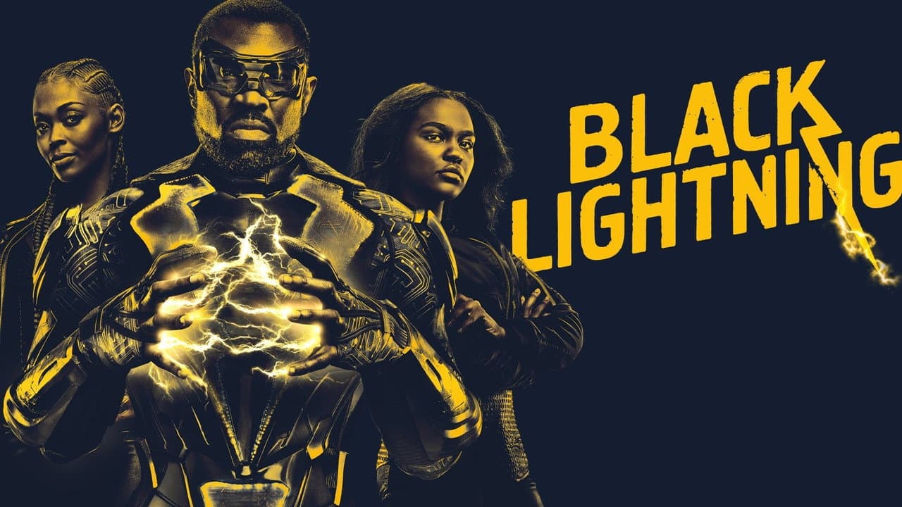 Black Lightning — backdrops with title 4