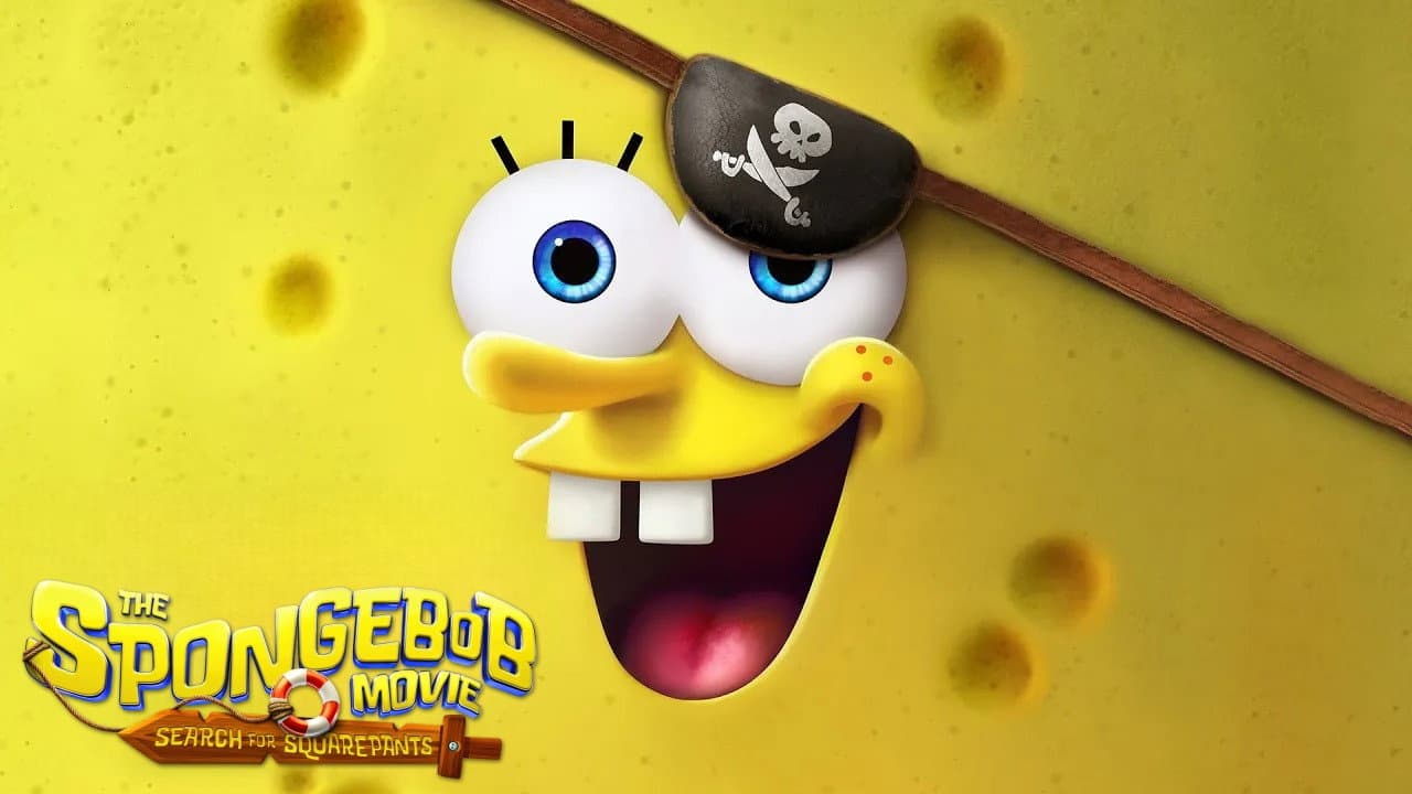 The SpongeBob Movie: Search for SquarePants — backdrops with title 2