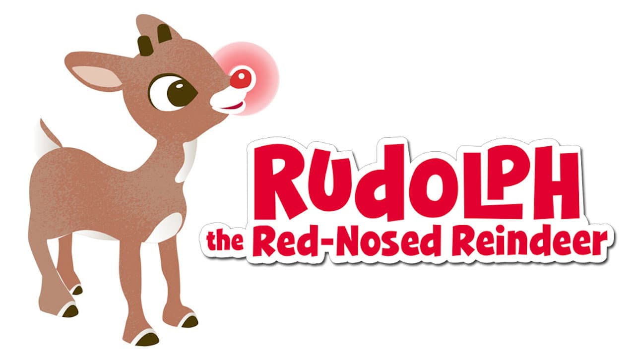 Rudolph the Red-Nosed Reindeer — backdrops with title 4