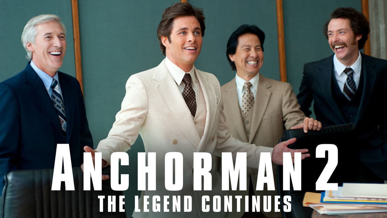 Anchorman 2: The Legend Continues — backdrops with title 5