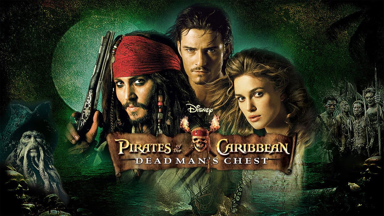 Pirates of the Caribbean: Dead Man's Chest — backdrops with title 2