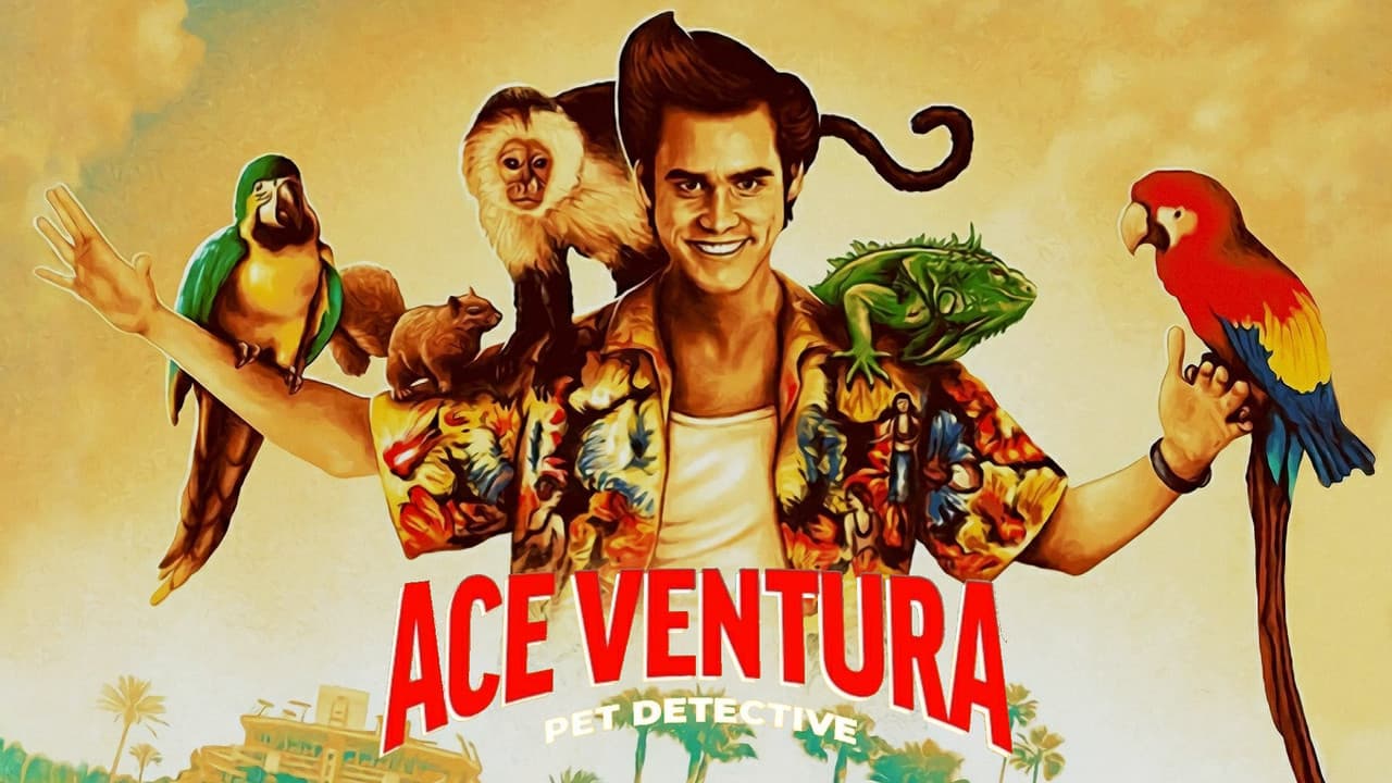 Ace Ventura: Pet Detective — backdrops with title 1