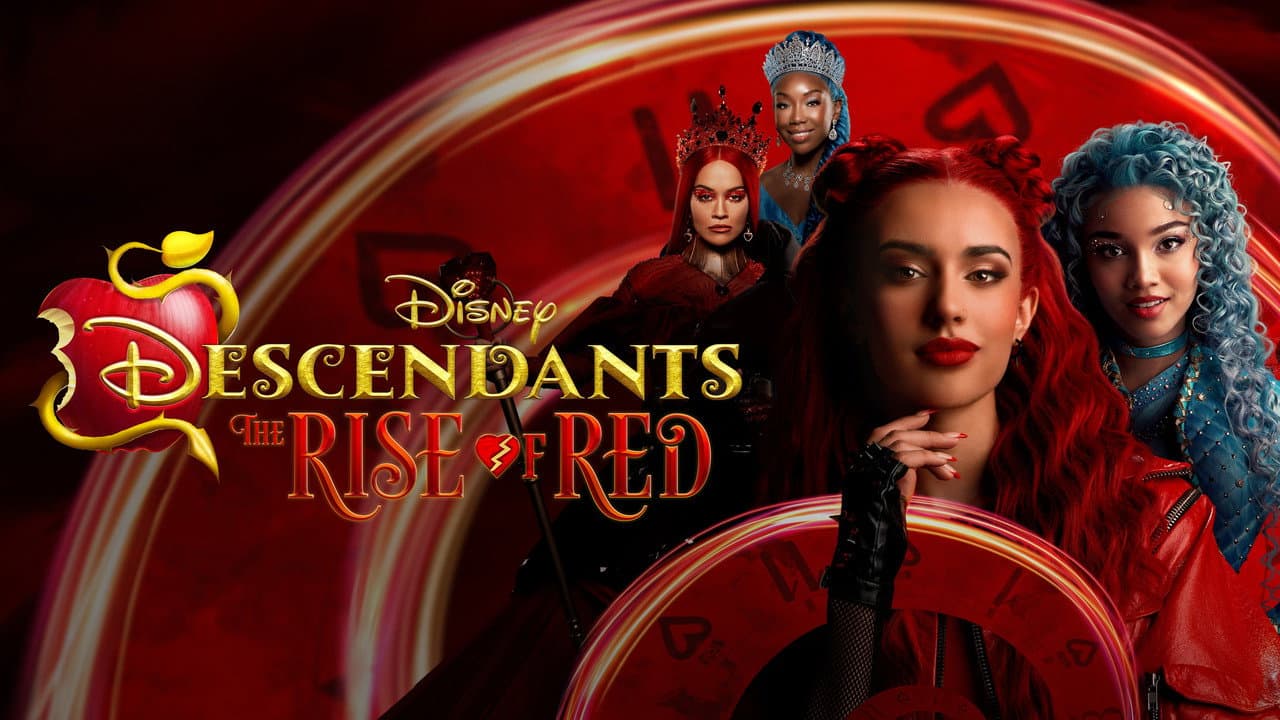 Descendants: The Rise of Red — backdrops with title 4