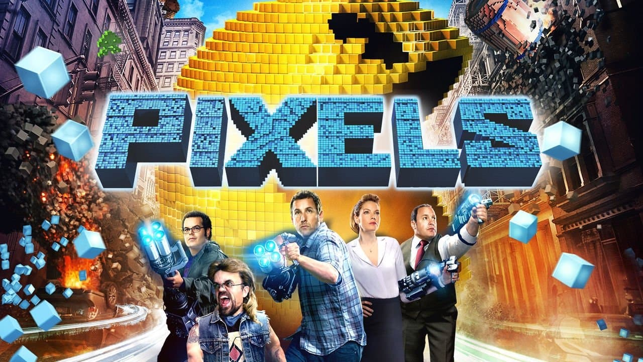 Pixels — backdrops with title 1