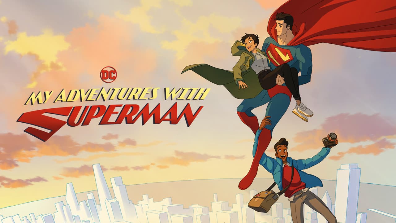 My Adventures with Superman — backdrops with title 8