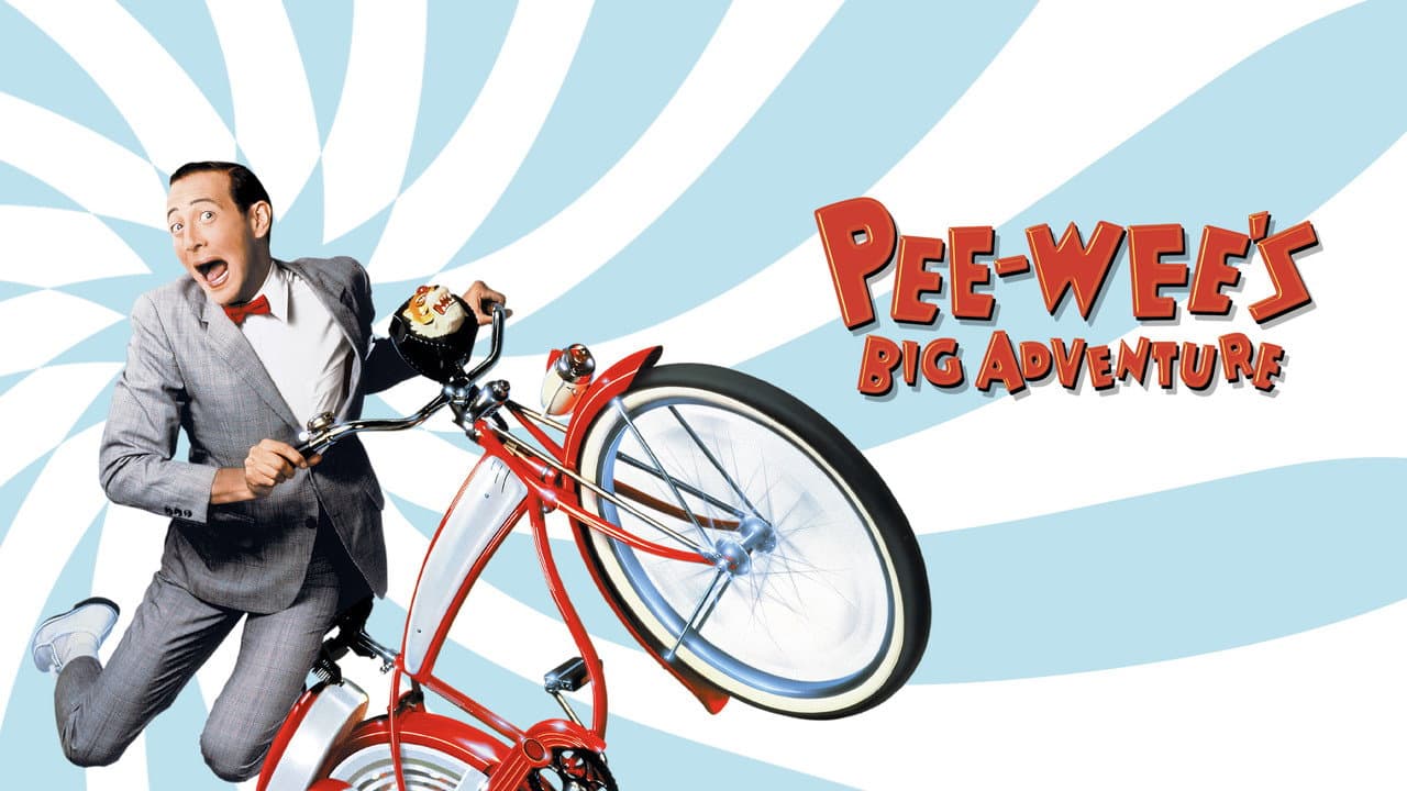 Pee-wee's Big Adventure — backdrops with title 3