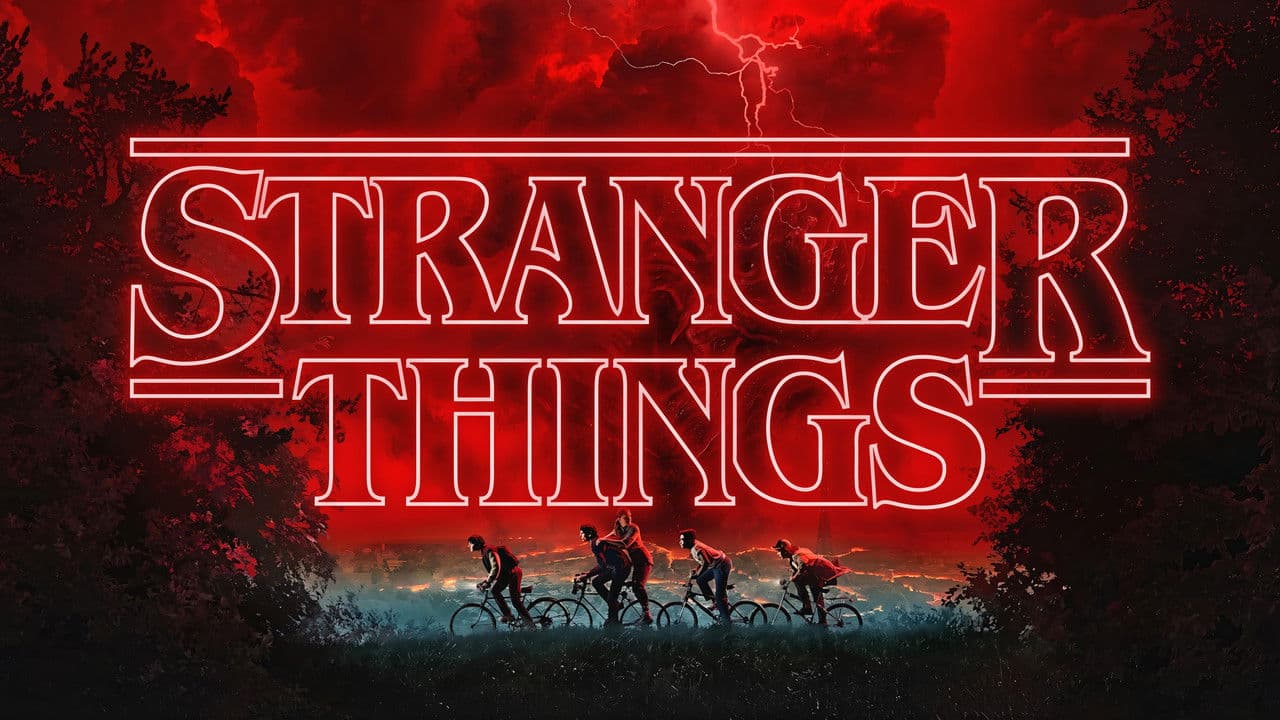 Stranger Things — backdrops with title 6