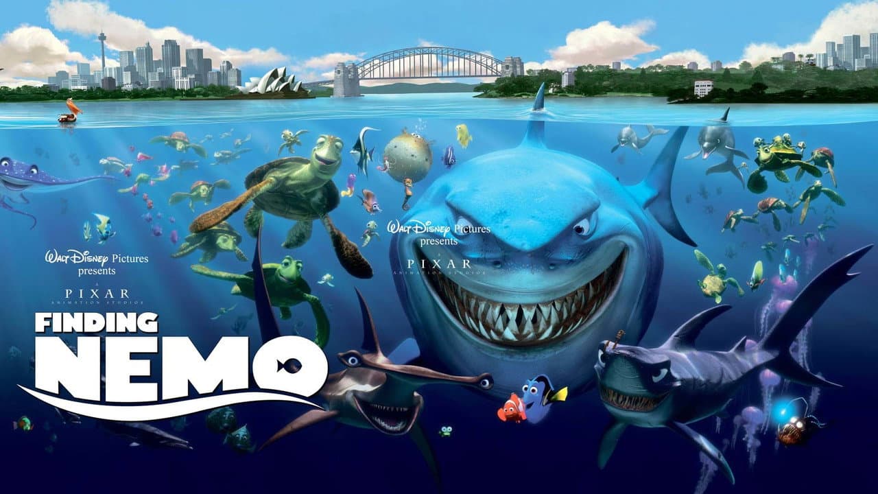 Finding Nemo — backdrops with title 5