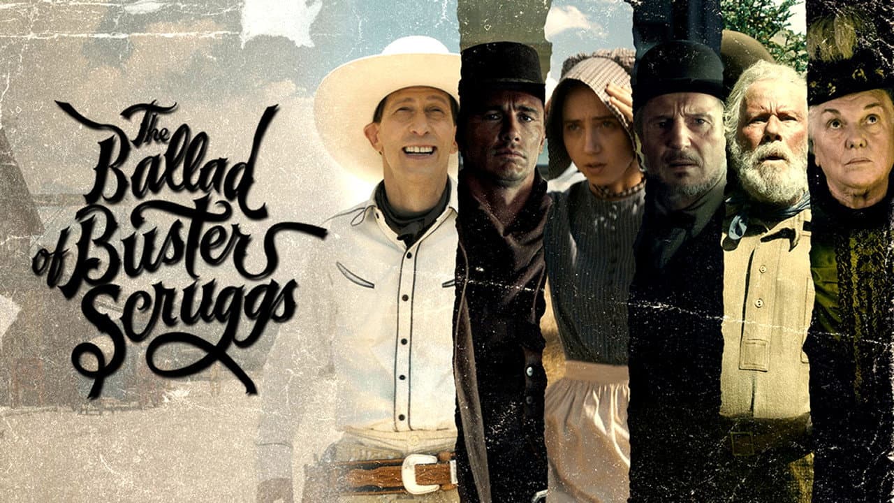 The Ballad of Buster Scruggs — backdrops with title 3