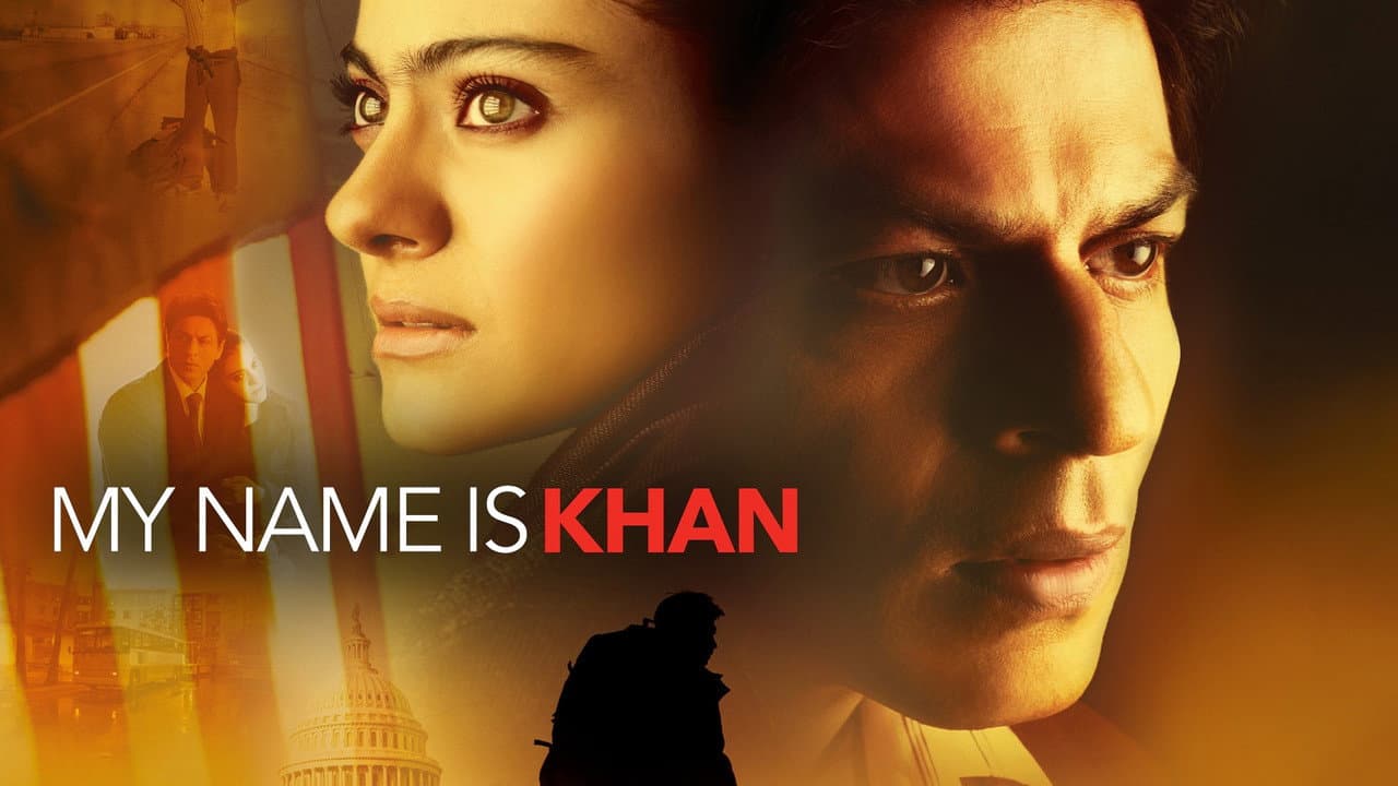 My Name Is Khan — backdrops with title 2