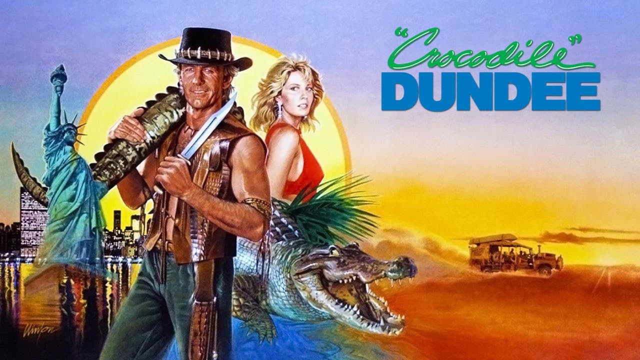 Crocodile Dundee — backdrops with title 1