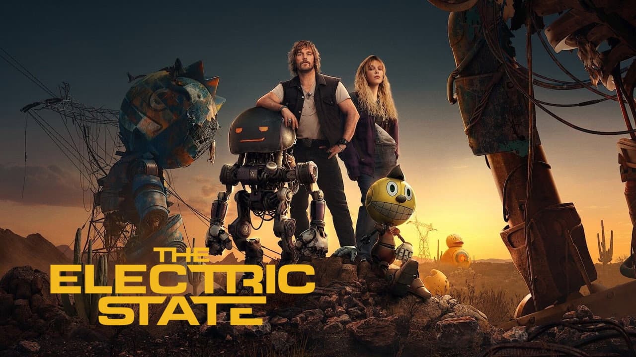 The Electric State — backdrops with title 3