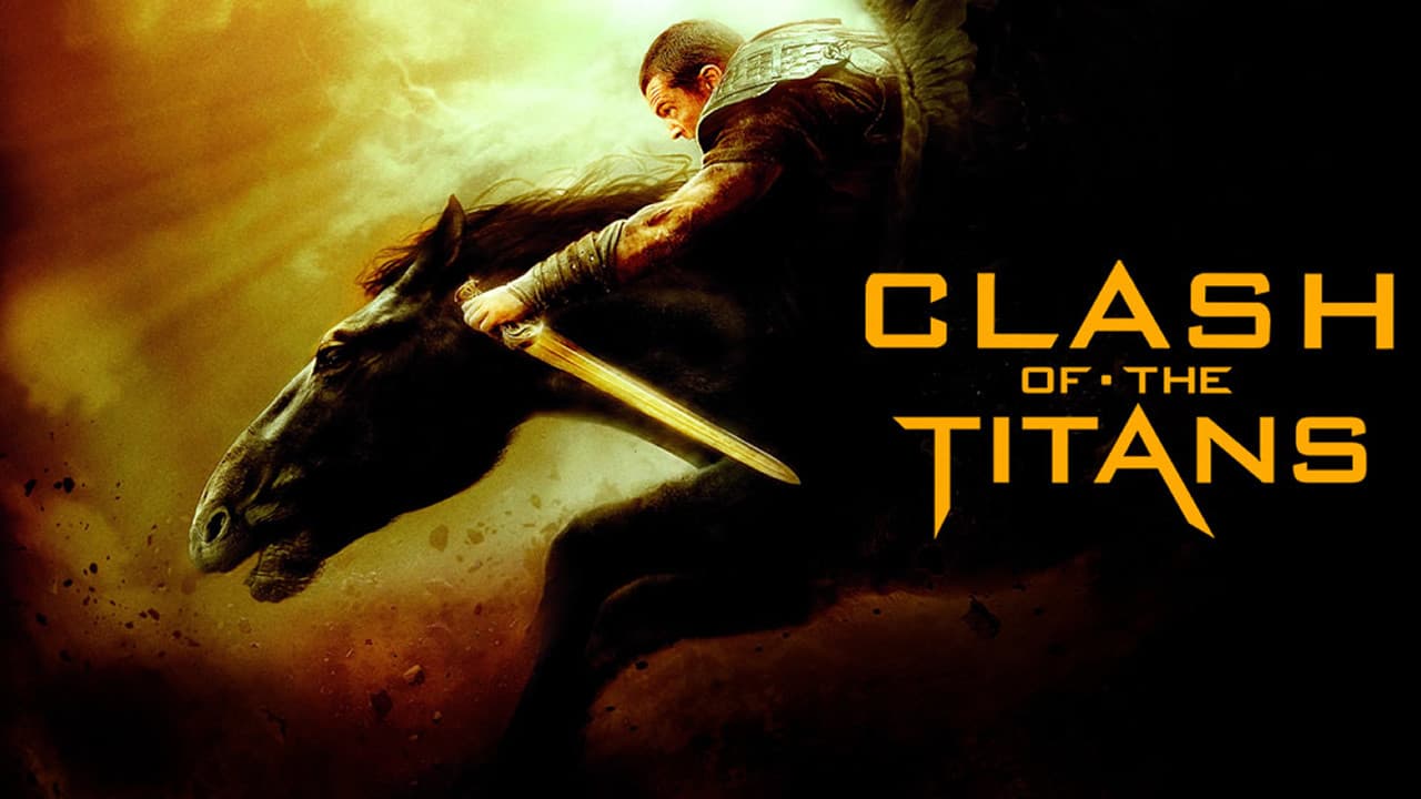 Clash of the Titans — backdrops with title 6